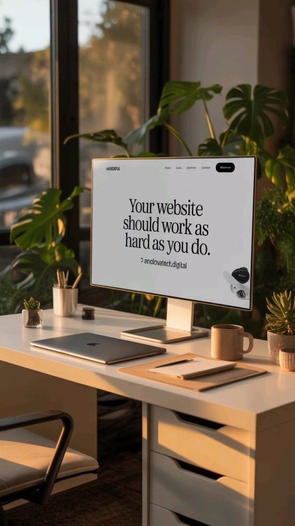 your website should work as hard as you do — not just look good 